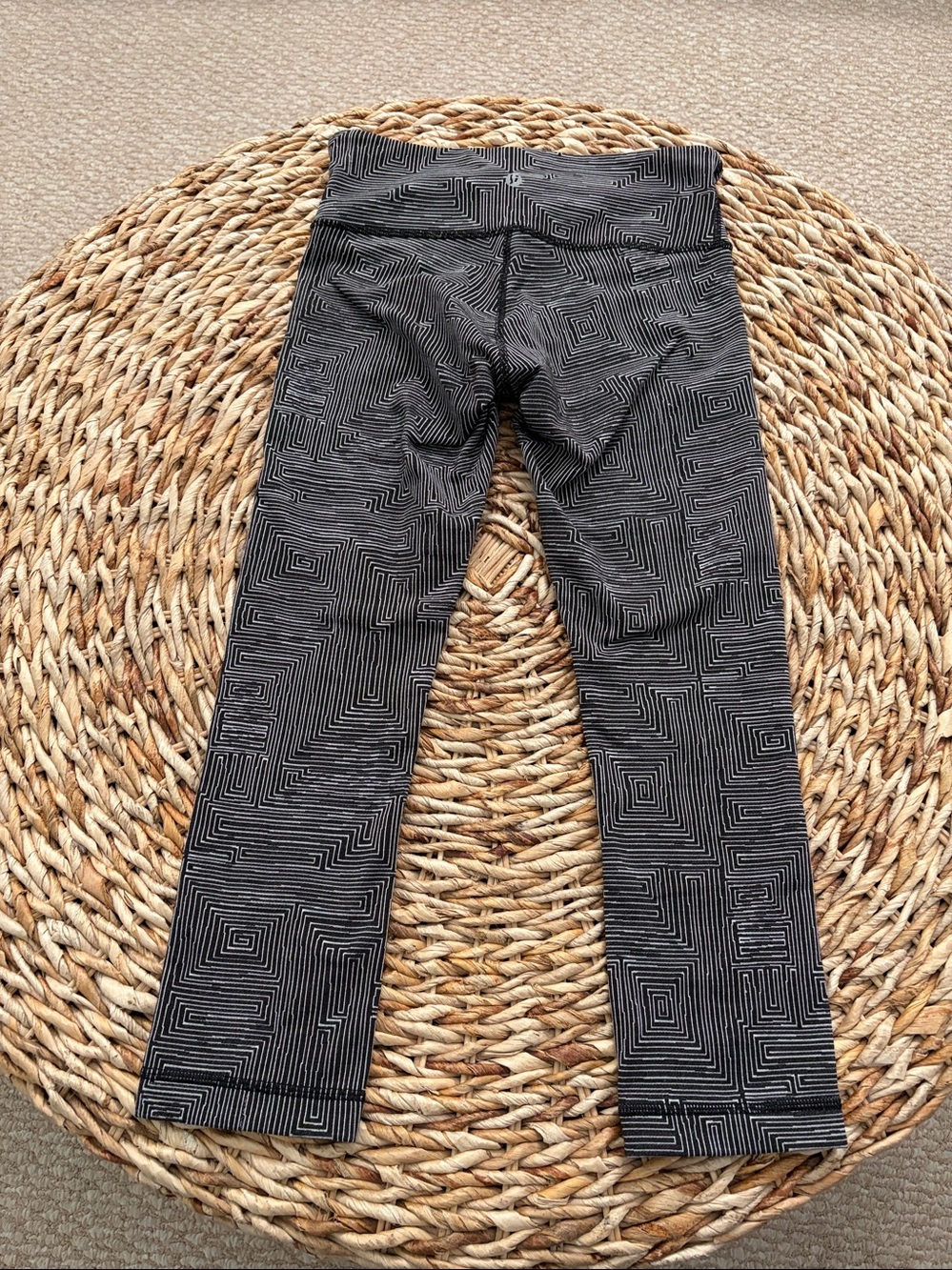 Lululemon Wunder Under Maze Jacquard Crop Legging - Picture 7 of 14